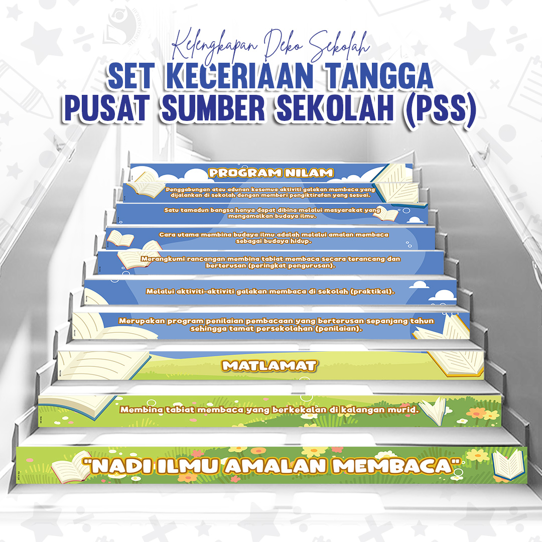 Set Keceriaan Tangga - Pusat Sumber Sekolah (PSS)